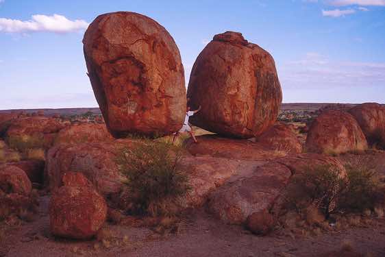 Devil's Marbles, north of Wauchope, Stuart Highway, Northern Territory