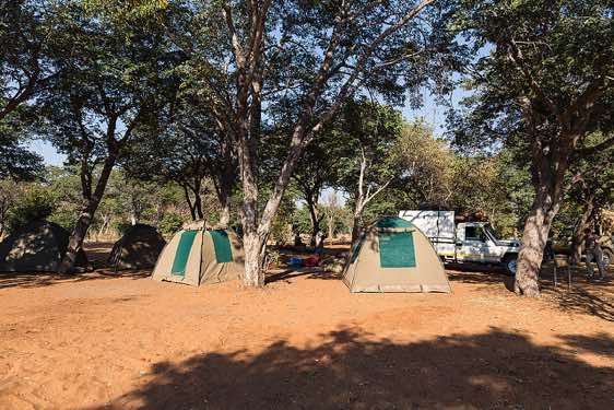 Hatab campsite, Chobe National Park