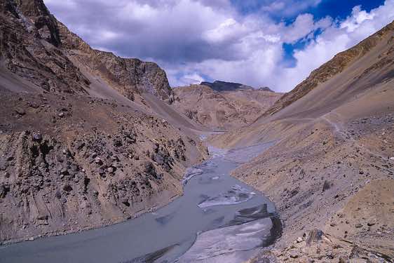 Pare Chu river, Spiti to Ladakh Trek