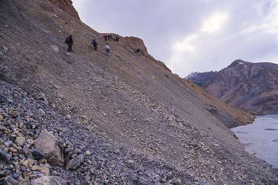 Trail, Pare Chu valley, Spiti to Ladakh Trek