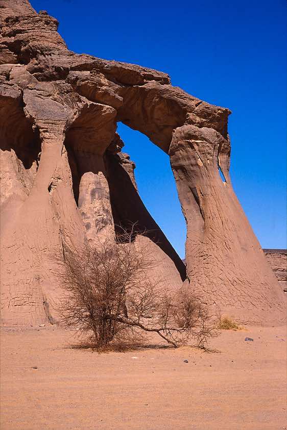 The Arch of Tin Ghalega (or Tin Khilqa), Jabal Akakus