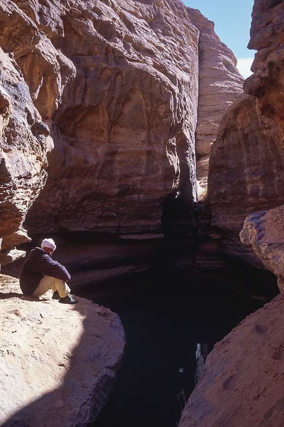 Water reservoir, Jabal Akakus