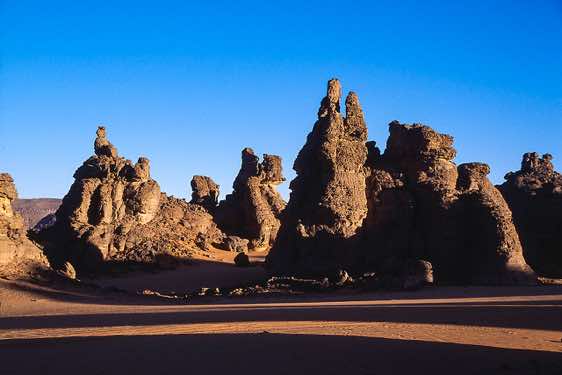 Rock formations, Jabal Akakus