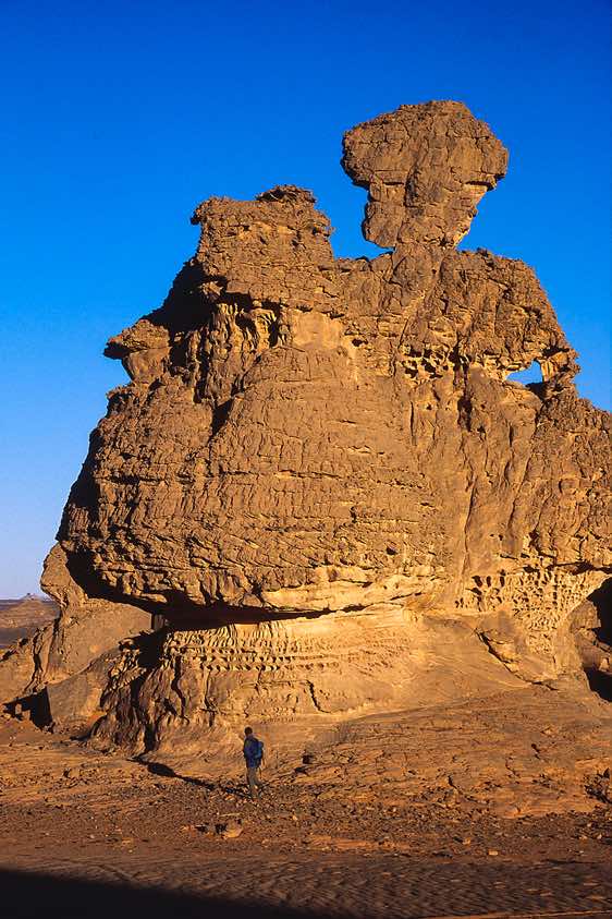 Impressive rock sculpture, Jabal Akakus
