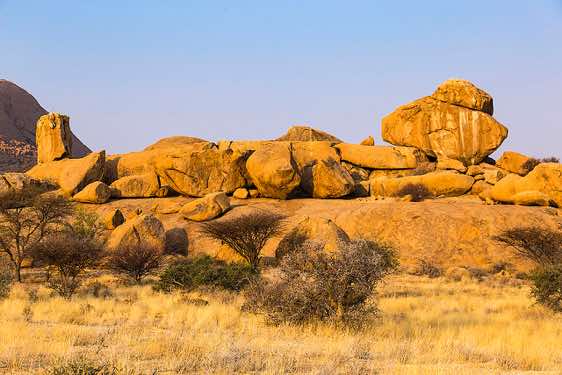 Rocks and boulders, Spitzkoppe, Erongo region