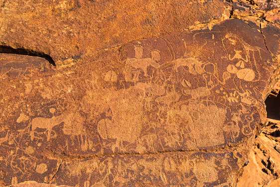 Twyfelfontein rock carvings, Damaraland