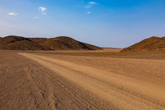 Desert landscape, Kaokoland