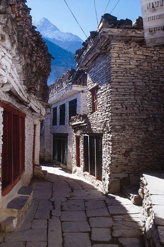 Main street in Marpha, 2670m, Kali Gandaki Valley