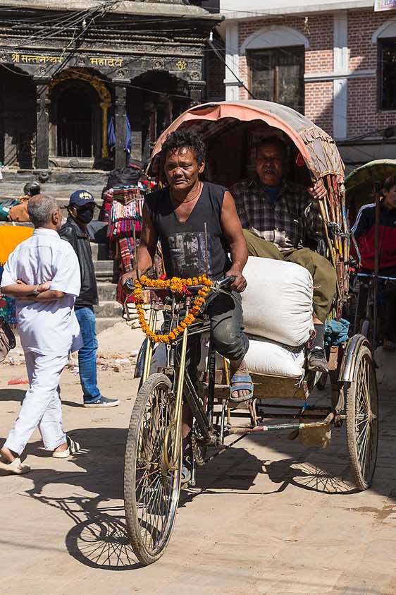 Rickshaw, Thamel area, Kathmandu