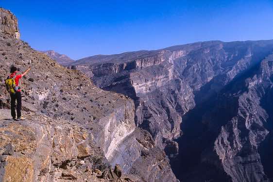 Jebel Shams plateau, Balcony Walk, Hajar mountains