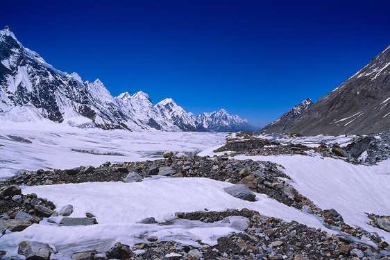 Hispar Glacier, Karakoram Mountains