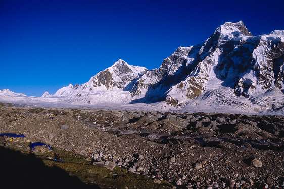 Camp Four-Star (Starkum), 4460m, Hispar Glacier, Karakoram Mountains