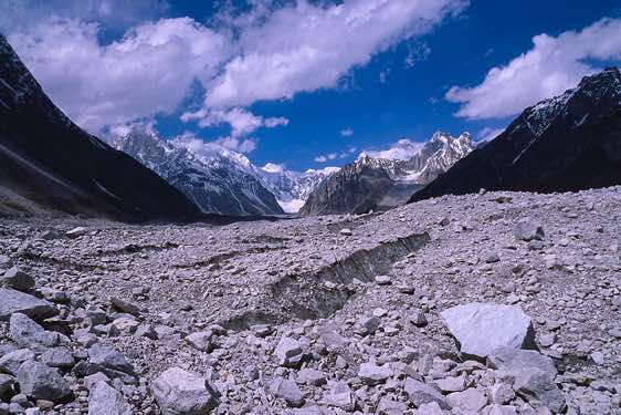 Yutmaru (Jutmal) Glacier, Karakoram Mountains