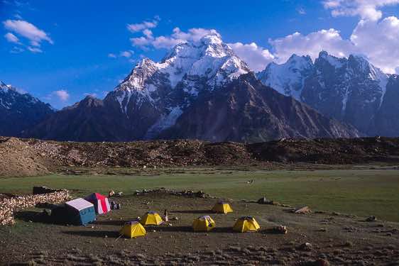 Camp Bitanmal, 3830m, Karakoram Mountains