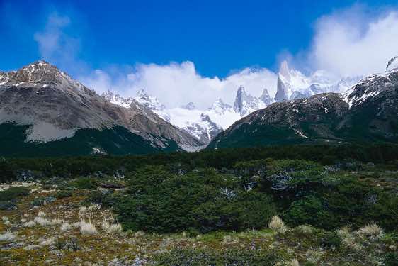 View from near Campamento Poincenot, Los Glaciares National Park, Argentina