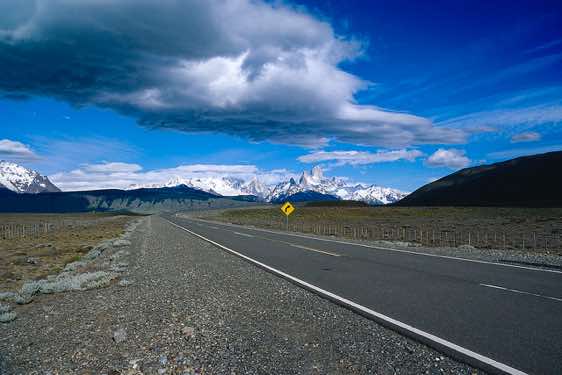 Road to El Chaltén, Argentina