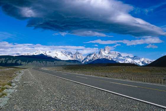 Road to El Chaltén, Argentina