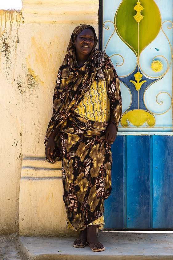 Nubian woman, Northern Sudan