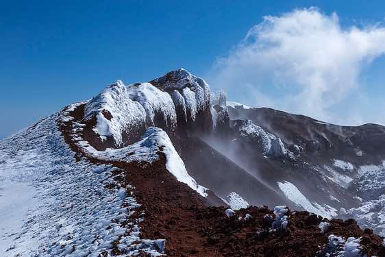 Top of Avachinsky volcano, 2741m