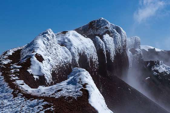 Top of Avachinsky volcano, 2741m
