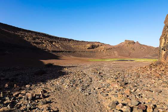 Atrun crater, Bayuda Desert, Atrun, Northern Sudan