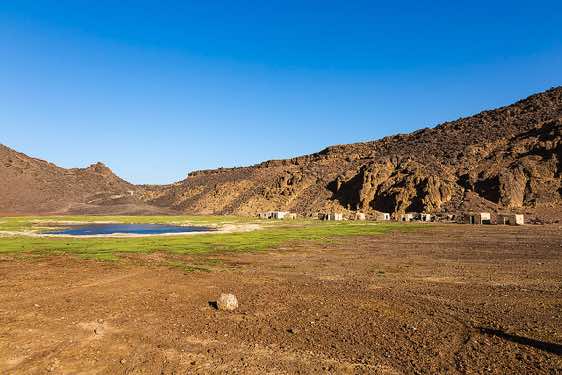 Atrun crater, Bayuda Desert, Atrun, Northern Sudan