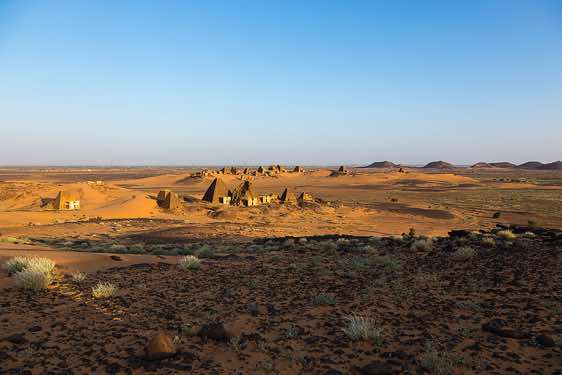 The Royal Necropolis of Meroë, Northern Sudan