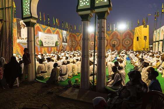 Evening prayer, Omdurman, Khartoum