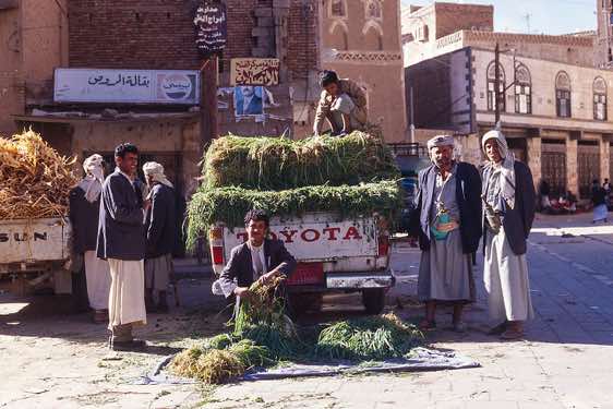 People, Wadi Dahr, near Sana'a