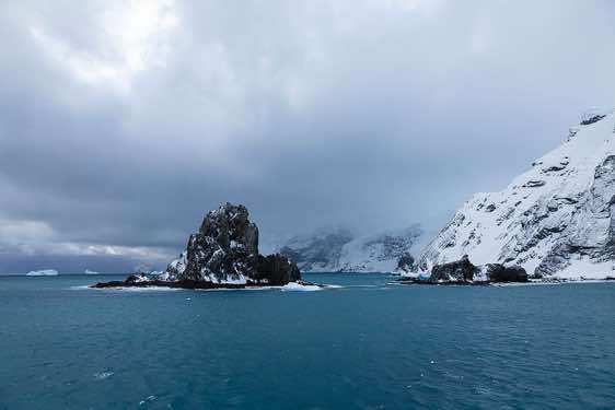 Point Wild on the northern side of Elephant Island, a small spit of land in which 22 of Sir Ernest Shackleton’s men had remained for four months, awaiting rescue