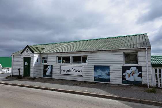 Stanley's local newspaper 'Penguin News', Falkland Islands