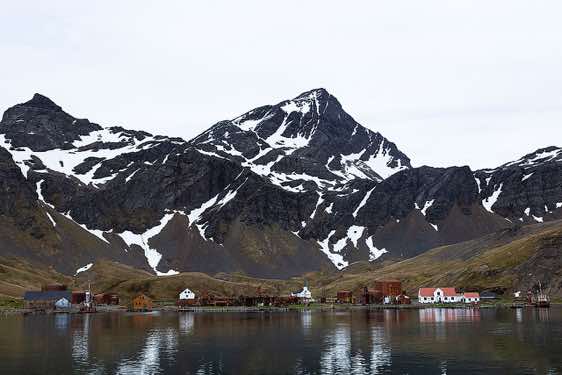 Grytviken settlement, South Georgia