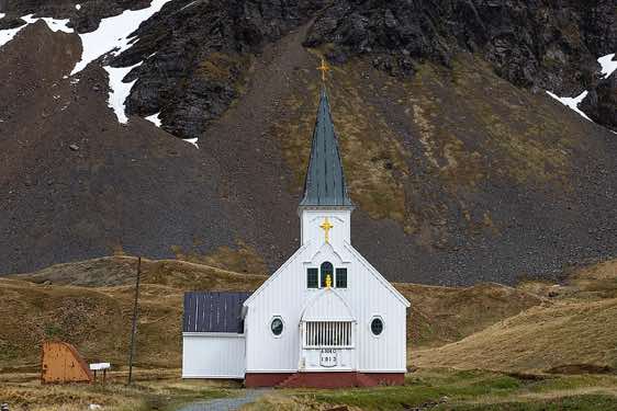Norwegian Church in Grytviken, South Georgia