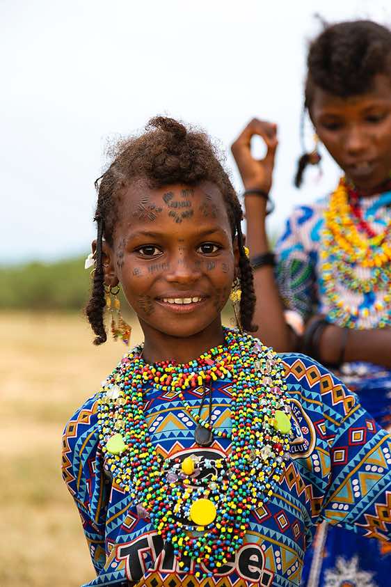 Wodaabe (Bororo) girl at the Gerewol festival