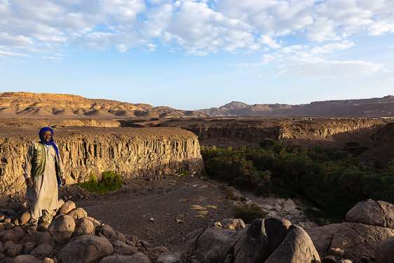 Oasis of Yebbi Souma, Tibesti region, about 135 km east-southeast of Bardaï