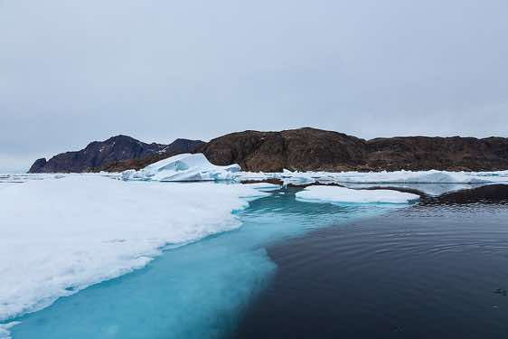 Floating ice, Ammassalik Island