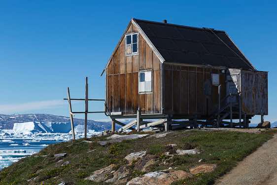 House in Tiniteqilaaq, Sermilik Fjord