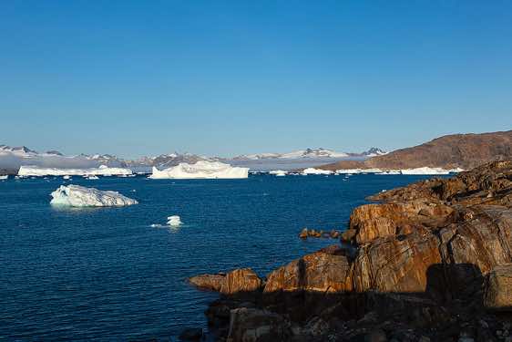 Icebergs, Johan Petersen Fjord