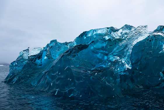 Block of ice, Sermilik Fjord