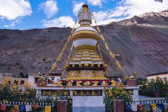 Stupa, Tabo monastery, Spiti Valley