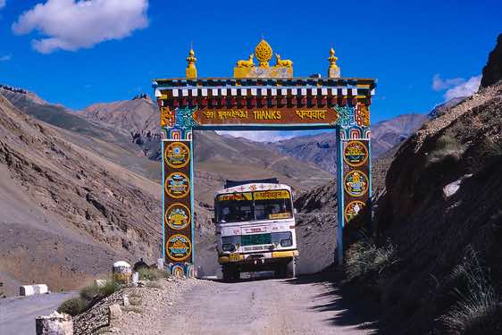 Gate near Ki monastery, Spiti Valley