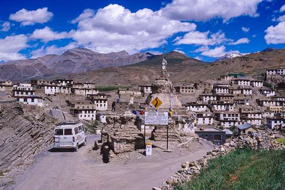 Kibber, 4200m, starting point for the Spiti to Ladakh Trek