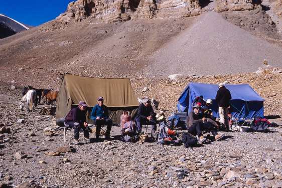 Boroglen campsite, 5050m, Spiti to Ladakh Trek