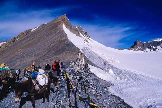 Top of Parang La pass, 5578m, Spiti to Ladakh Trek