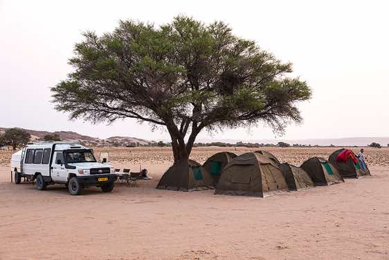 Sesriem campsite, Namib Desert