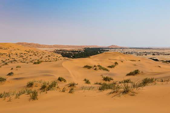 Sand dunes near Gobabeb Training and Research Center, Namib Desert