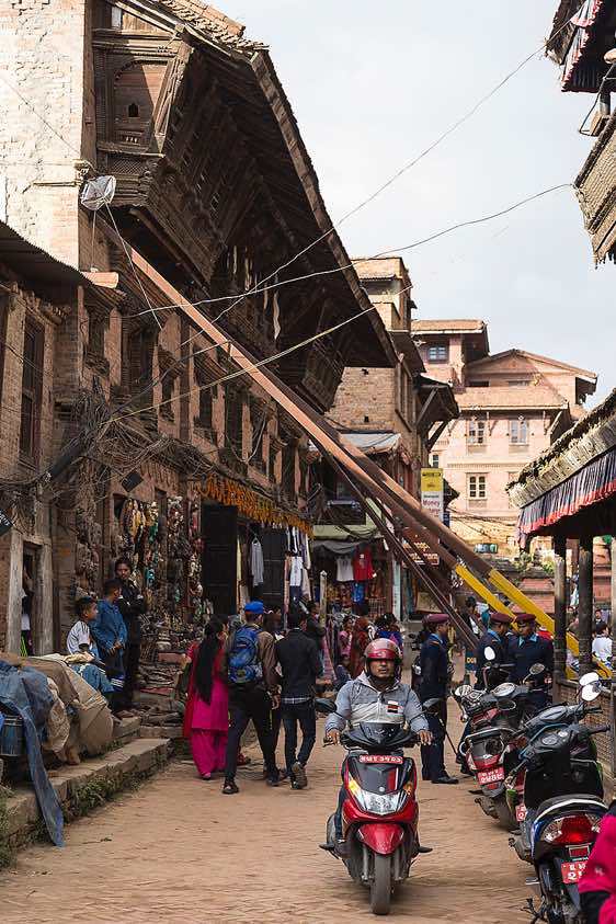 Streetlife in Bhaktapur