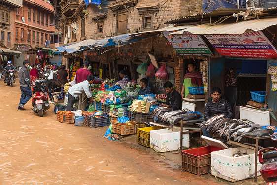Shops, Bhaktapur