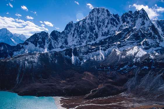 View from the top of Gokyo Ri, 5483m