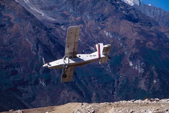 Twin Otter STOL, above Namche